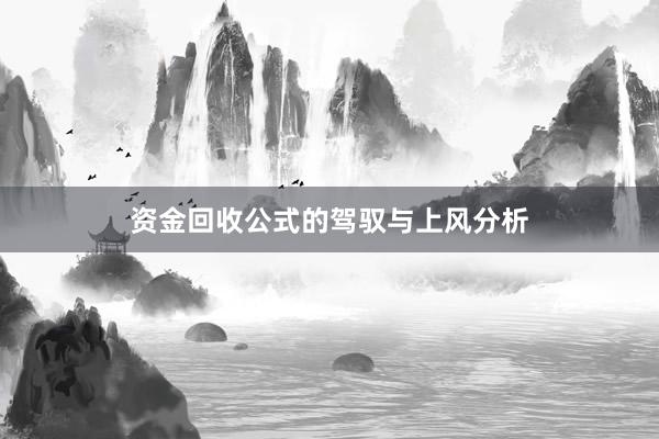 资金回收公式的驾驭与上风分析